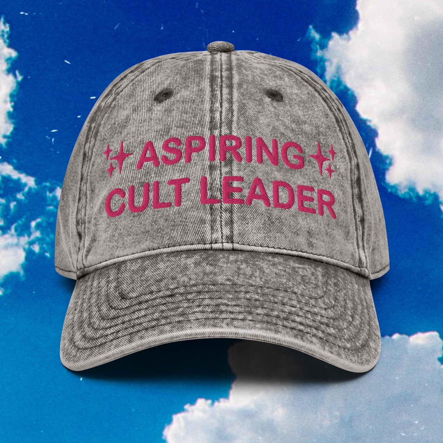 Aspiring Cult Leader Girly Pop Cotton Twill Cap