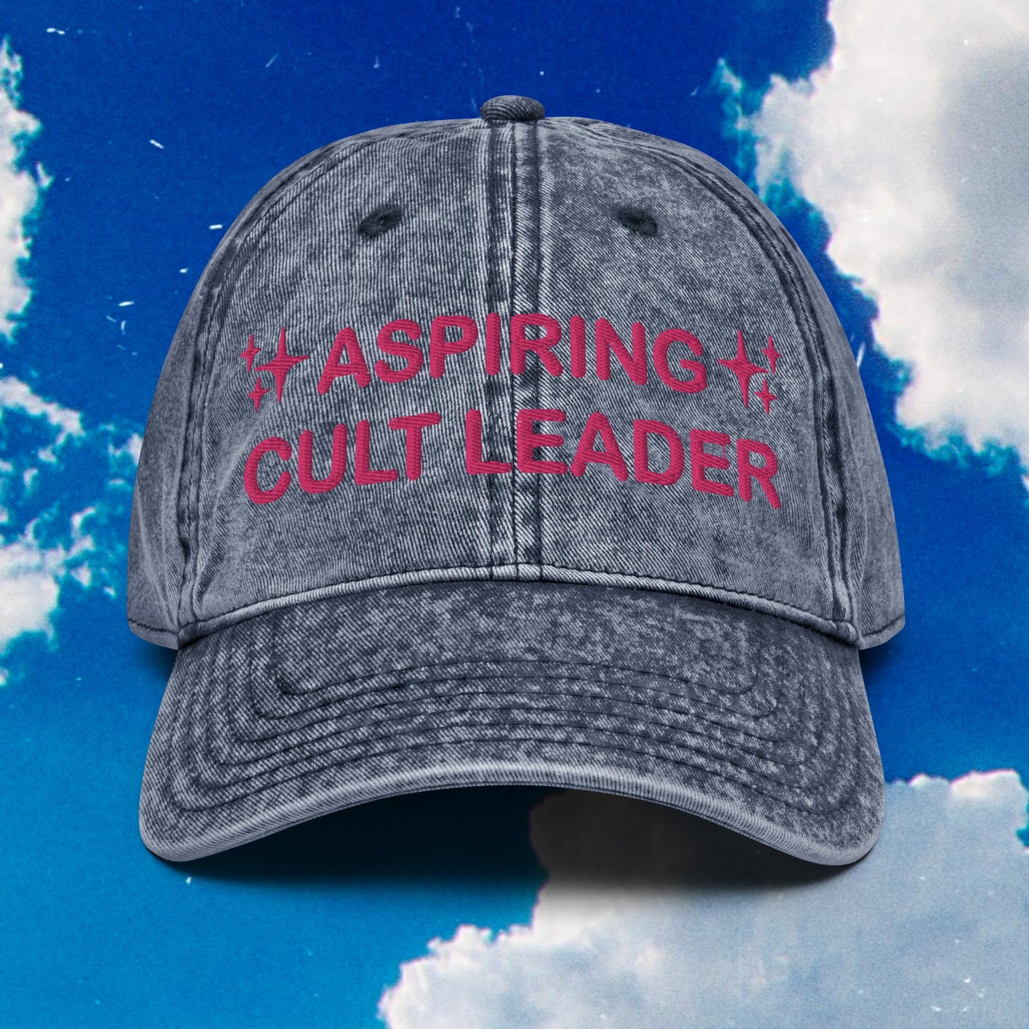 Aspiring Cult Leader Girly Pop Cotton Twill Cap