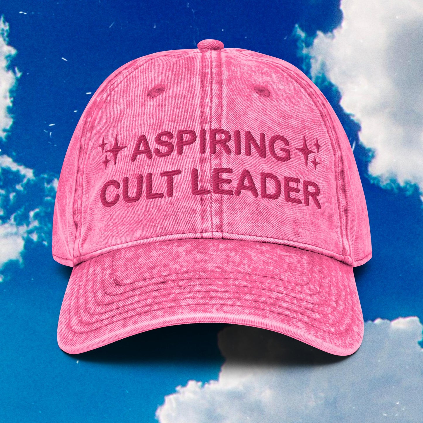 Aspiring Cult Leader Girly Pop Cotton Twill Cap