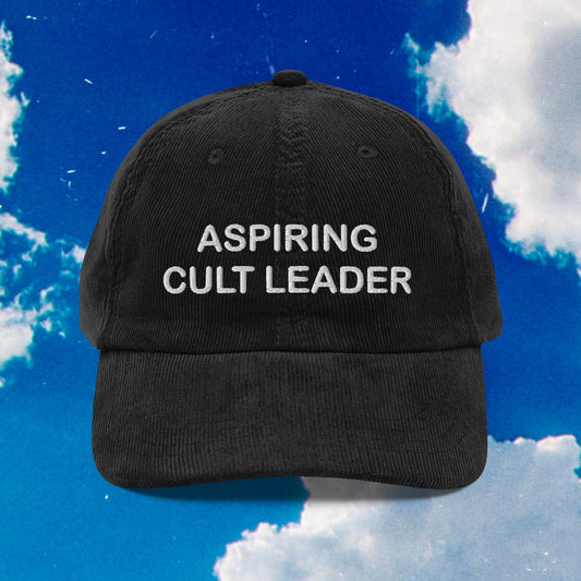 Aspiring Cult Leader Corduroy Cap