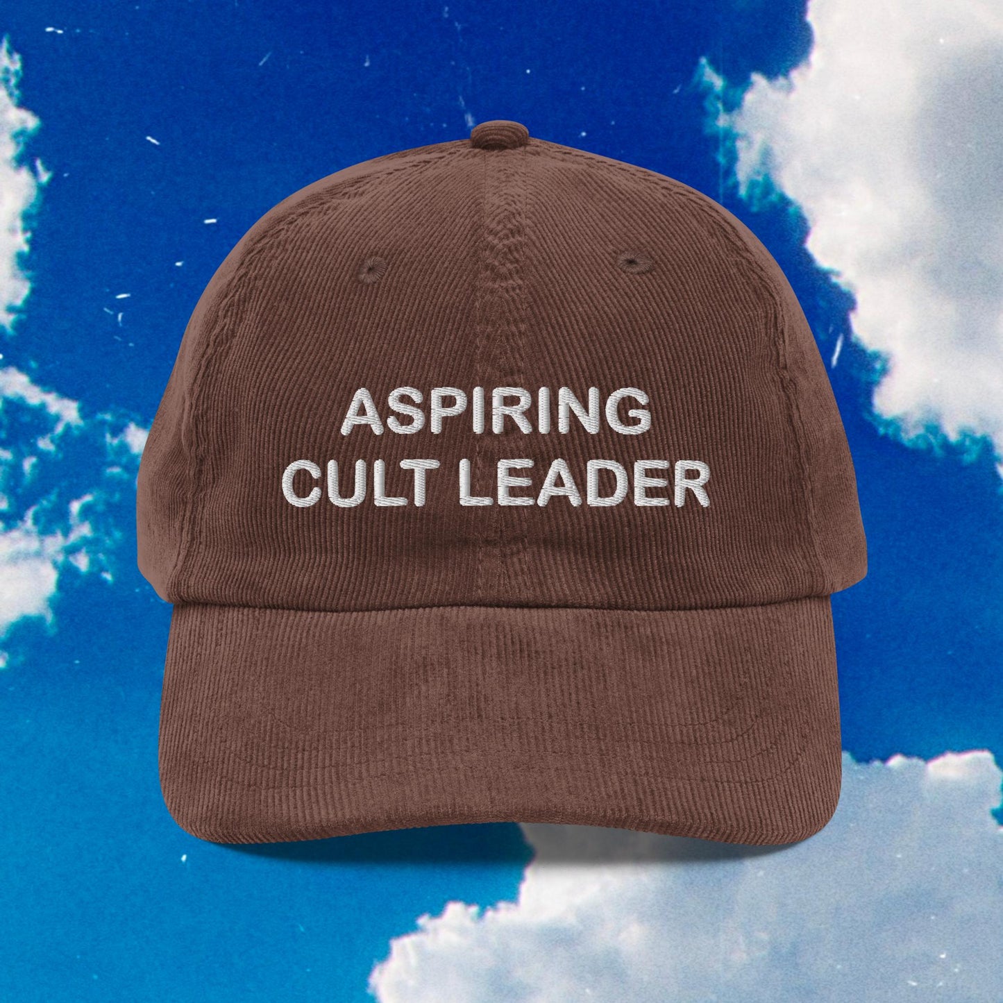 Aspiring Cult Leader Corduroy Cap