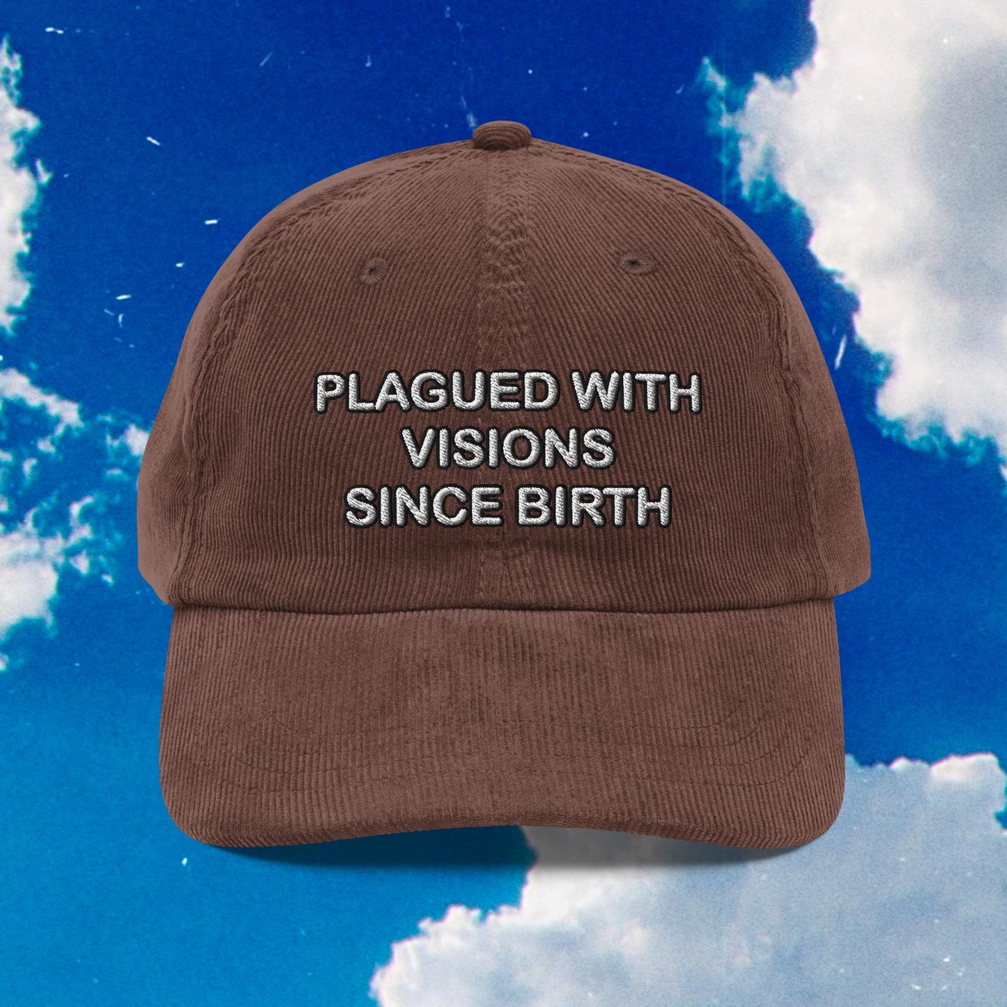 Plagued With Visions Corduroy Cap
