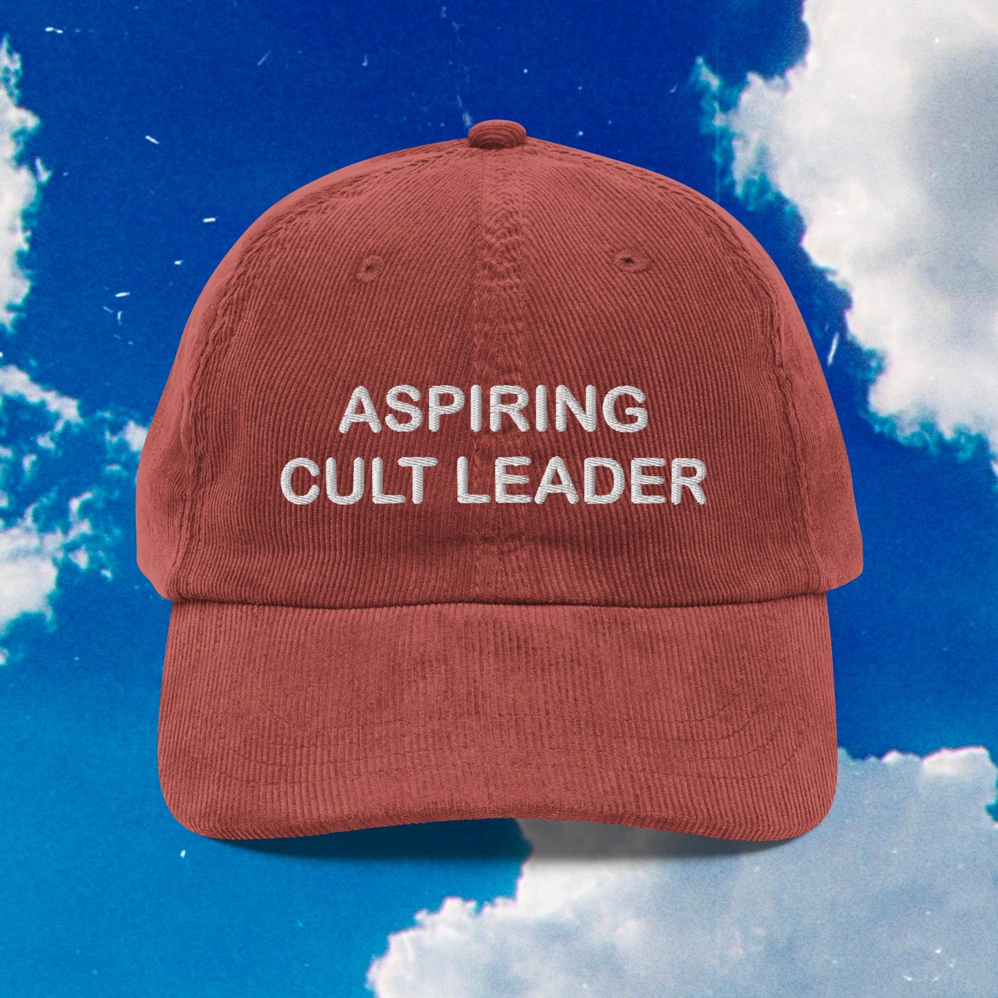 Aspiring Cult Leader Corduroy Cap
