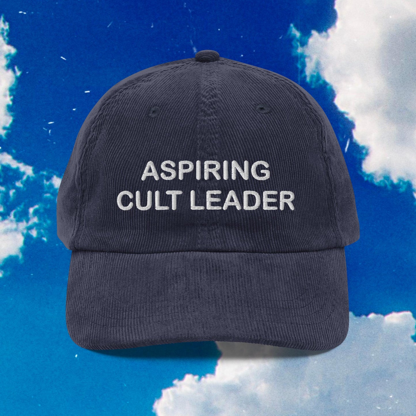 Aspiring Cult Leader Corduroy Cap