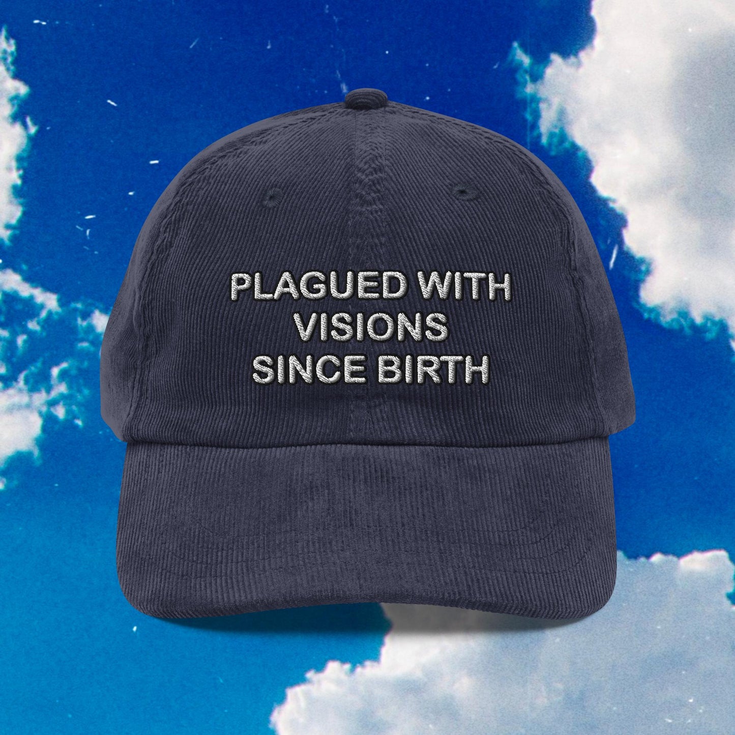 Plagued With Visions Corduroy Cap