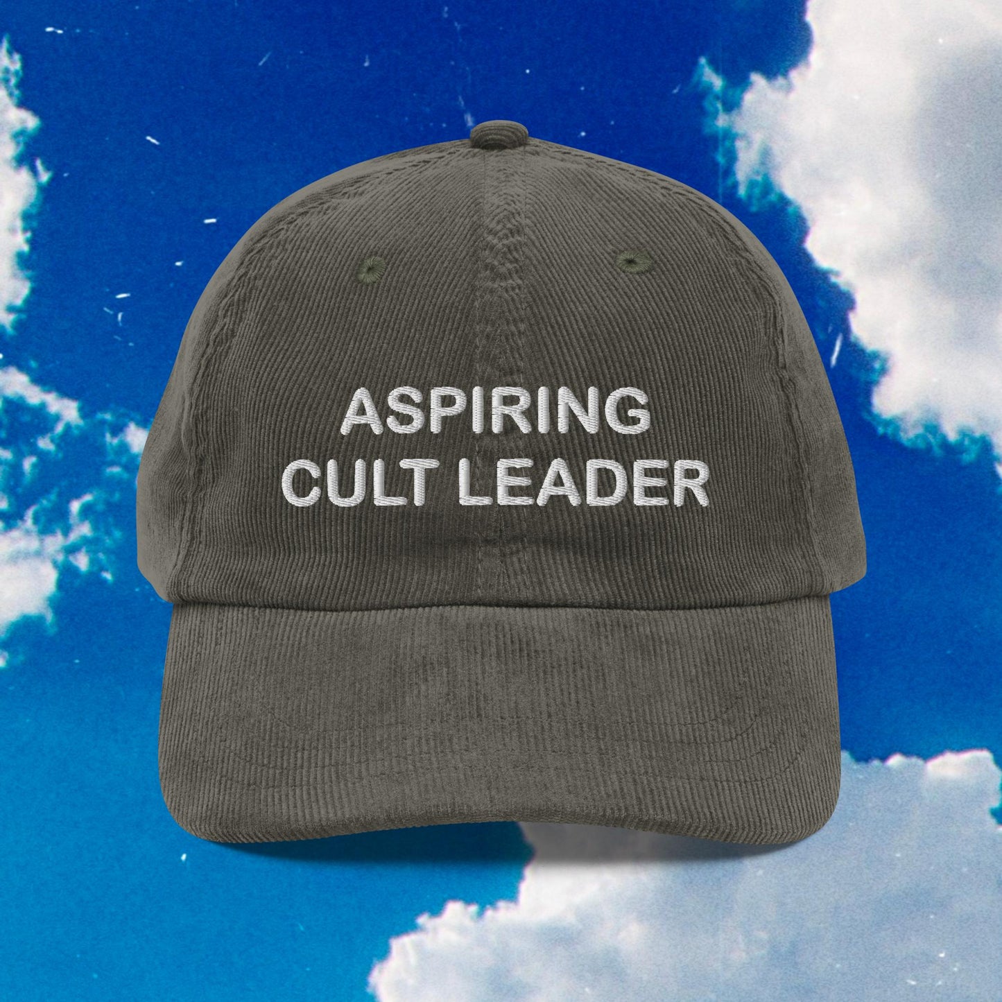Aspiring Cult Leader Corduroy Cap