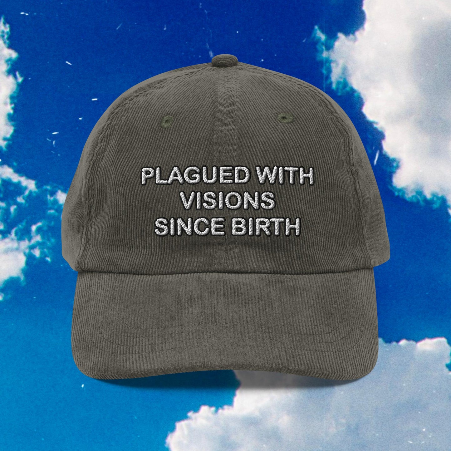 Plagued With Visions Corduroy Cap